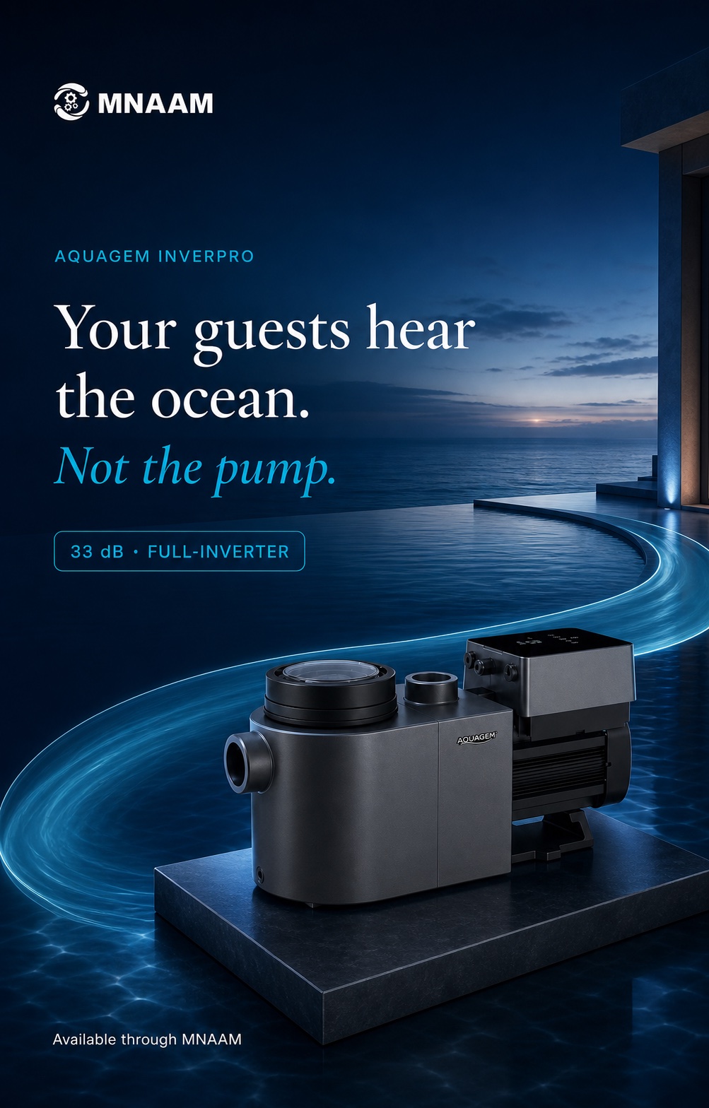 Approved Aquagem resort campaign creative