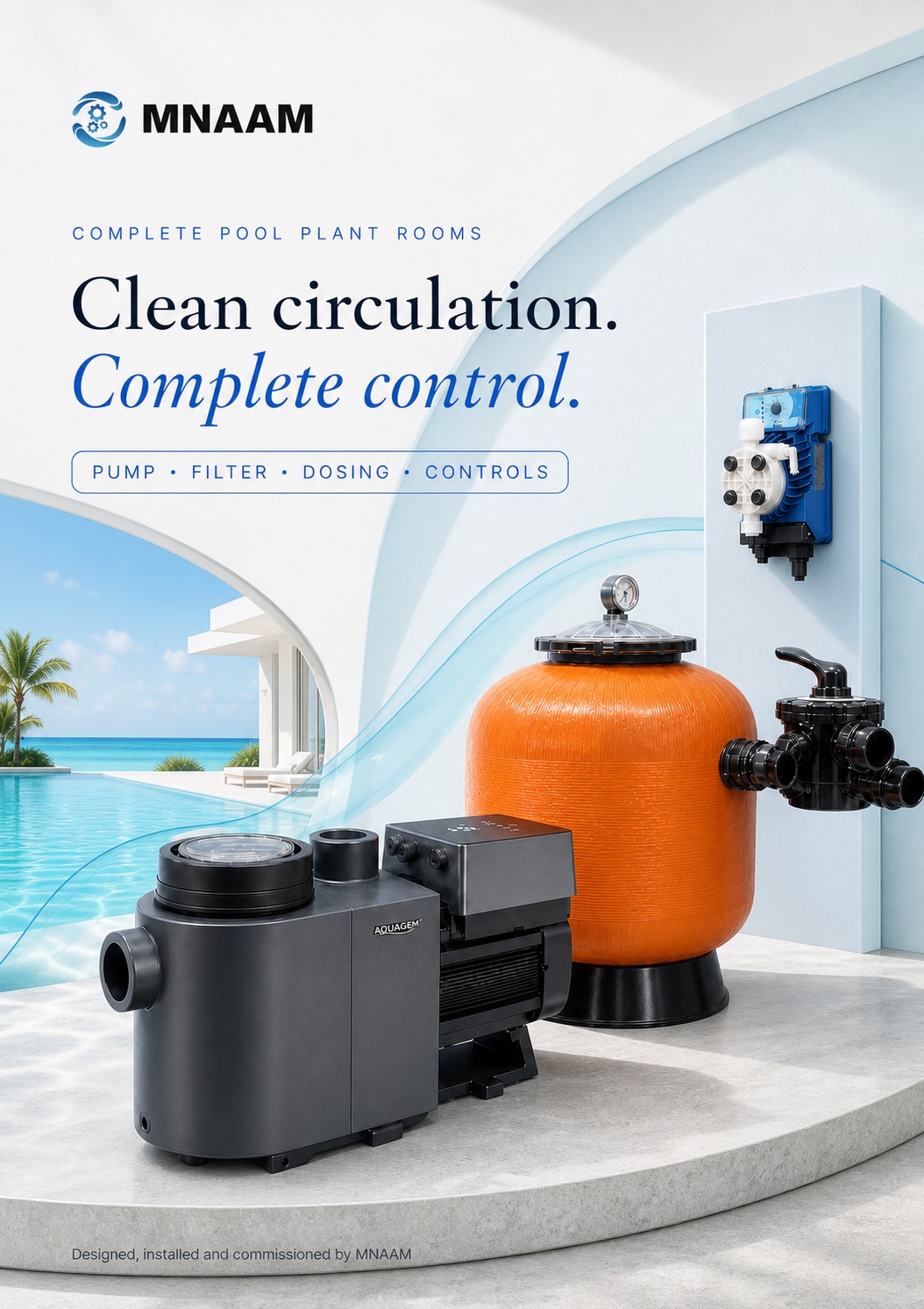 Approved complete pool plant rooms campaign creative