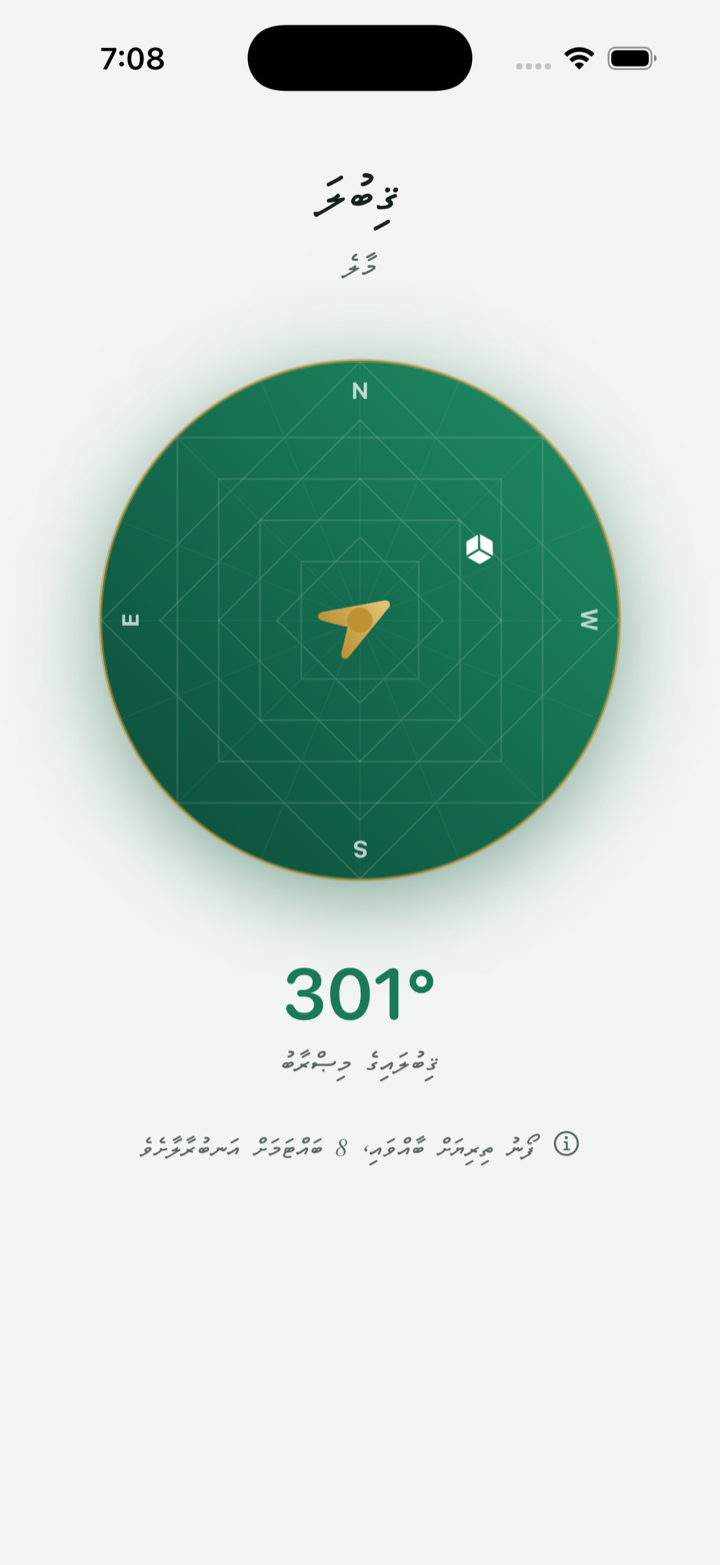 Noor qibla compass